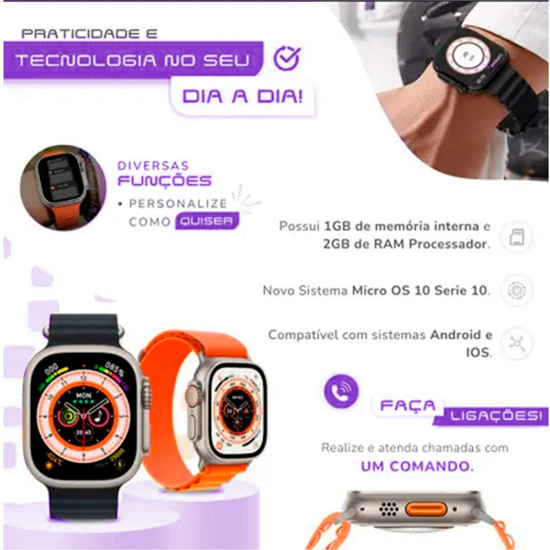 Smartwatch W69 + Ultra Series 10