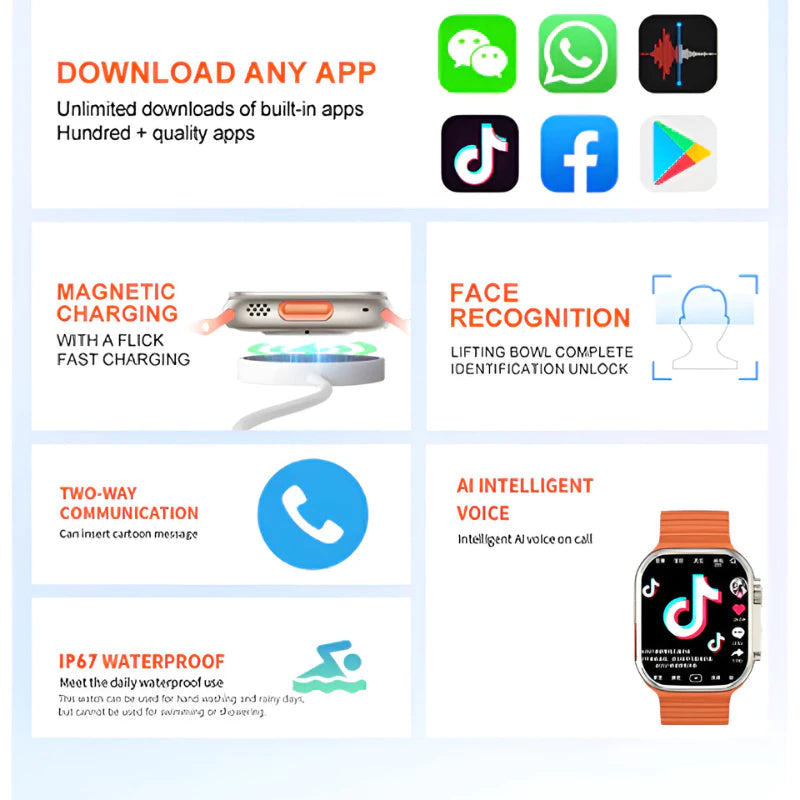 K15 Ultra 5G - Seu Smartwatch Completo